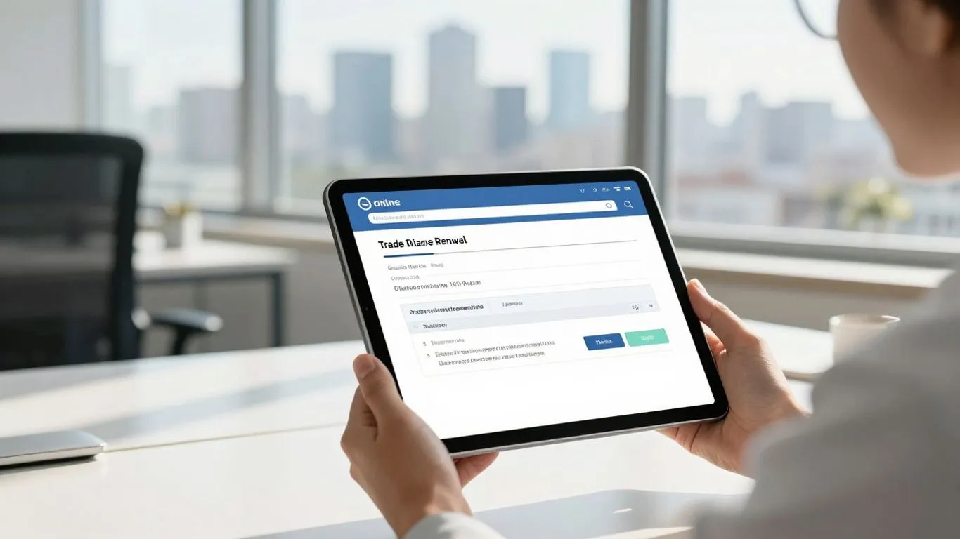 Online trade license renewal in Dubai